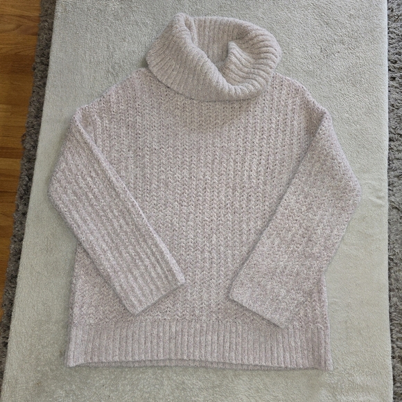 Anthropologie Maeve Cowl-Neck Pullover Heavy Knit Sweater Size Medium - Picture 6 of 16